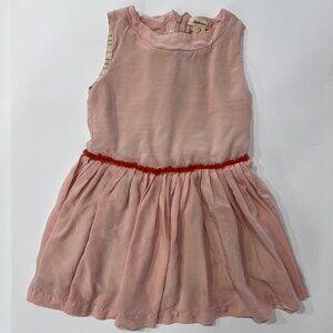 BELLEROSE AGATHE DRESS -ADORABLE SPRING SUMMER ULTRA LIGHT SUPER SOFT PINK DRESS
